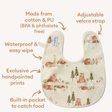 Bears Snuggle Bib