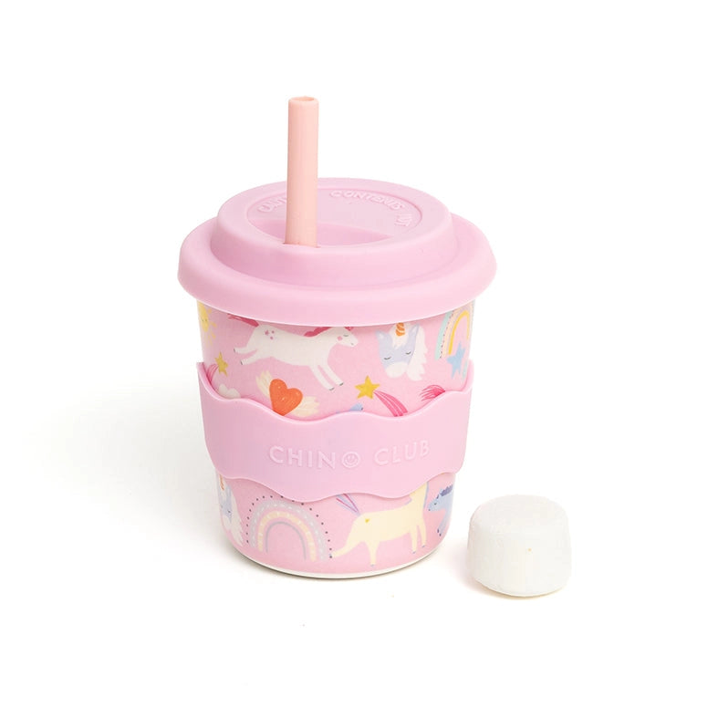 Pink Unicorn Kids Keep Cup 8 oz