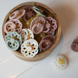 BIBS Dummies - Boheme - Natural Rubber - Blossom/Dusty Lilac
