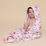 Bird's & Blooms Organic Hooded Baby Towel