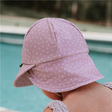 Swim Legionnaire Flap Beach Hat - Lila