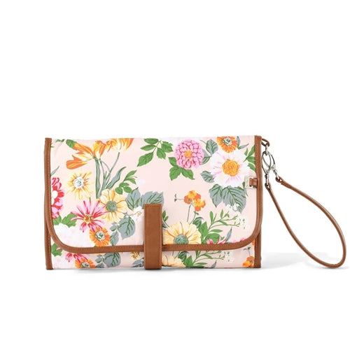 OiOi Change Mat Clutch - Garden Party