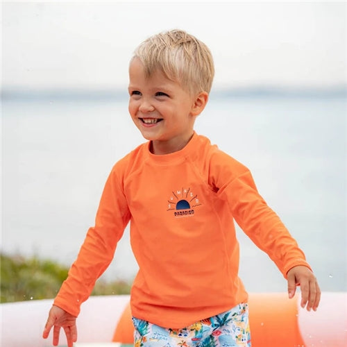 CONWAY Burnt Orange Rash Top