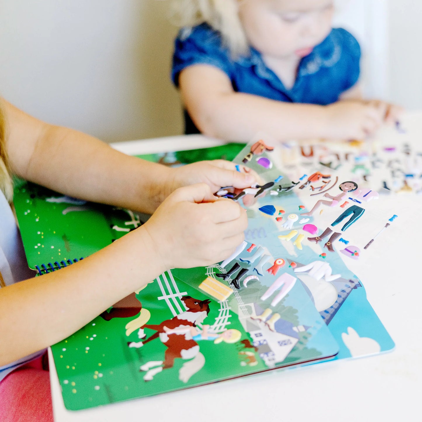 Puffy Sticker Play Set Deluxe - Riding Club