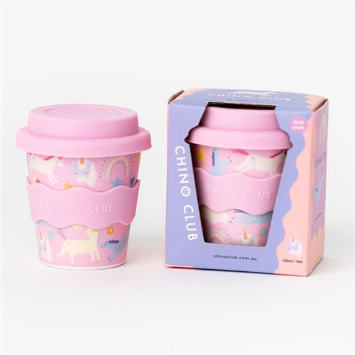 Pink Unicorn Babychino Cup 4oz