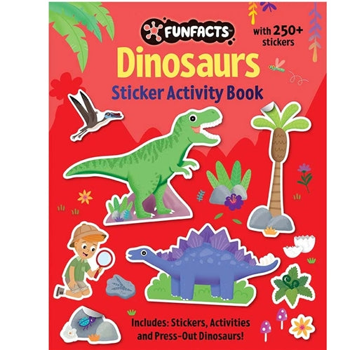 Dinosaurs Funfacts - Sticker Activity Book