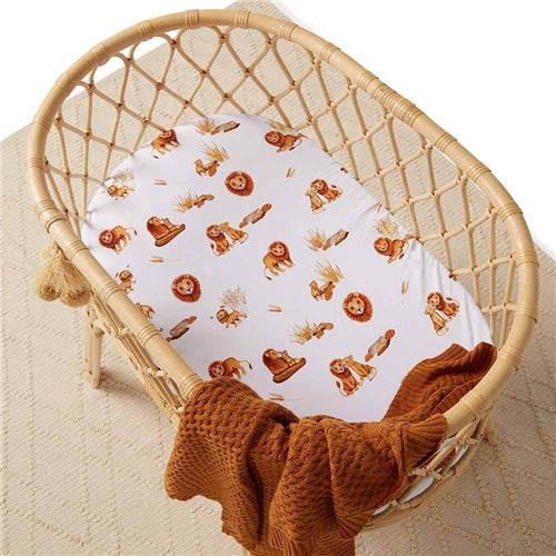 Lion Bassinet Sheet / Change Pad Cover