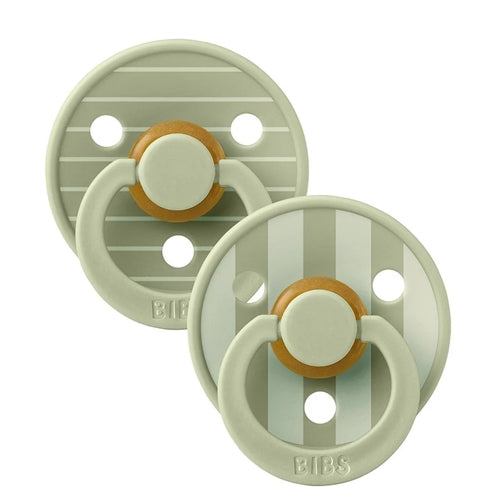 BIBS Dummies - Studio Collection - Natural Rubber - Pin Sage Mix