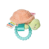 Mary Meyer Taggies Tippy Turtle Teether Rattle