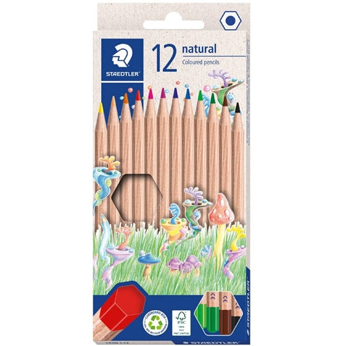 Staedtler Natural Colour Pencils 12 Pack