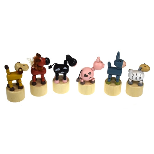 Wooden Dancing Farm Animals