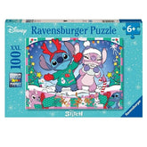 Disney Stitch Christmas Puzzle - 100 piece