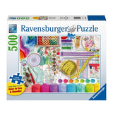 Needlework Station Puzzle - 500 piece Large Format