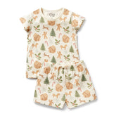 Holly Jolly Magic Organic Short Sleeve Pyjamas