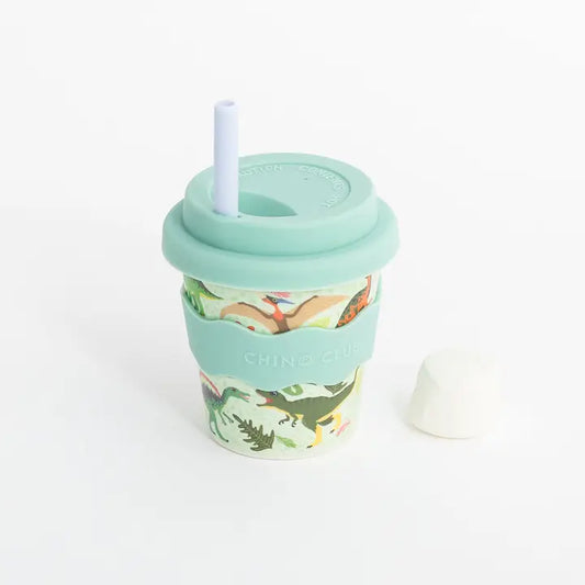 Green Dino Kids Keep Cup 8 oz