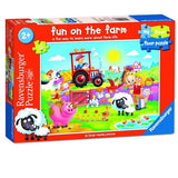 On the Farm First Floor Puzzle - 16pce