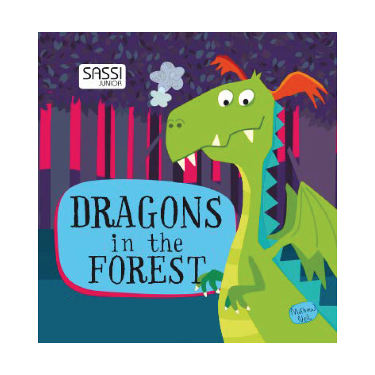 Sassi Book and Giant Puzzle - DRAGON IN THE FOREST