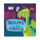 Sassi Book and Giant Puzzle - DRAGON IN THE FOREST