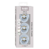 BIBS Dummies Try-it Colour 3pk - Baby Blue