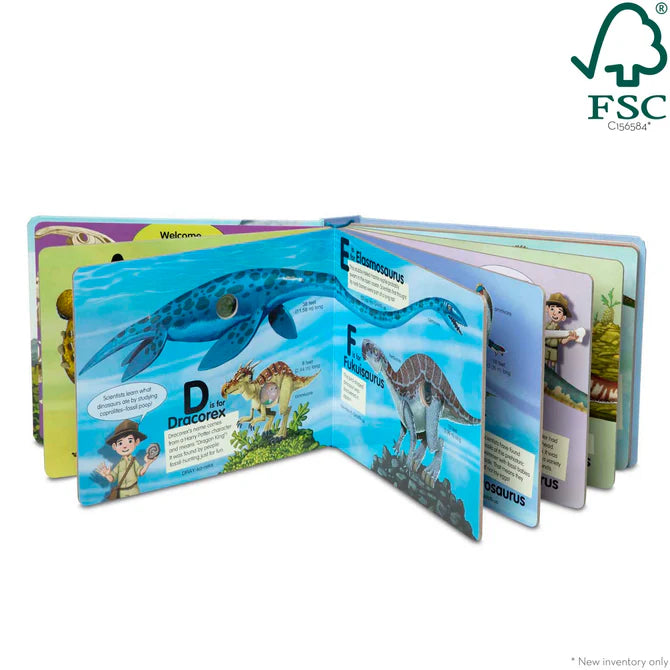 Poke-A-Dot - Dinosaurs A to Z Book