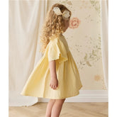 Organic Cotton Muslin Phillipa Dress- Sunshine