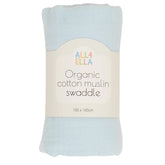 Muslin Wrap - Baby Blue