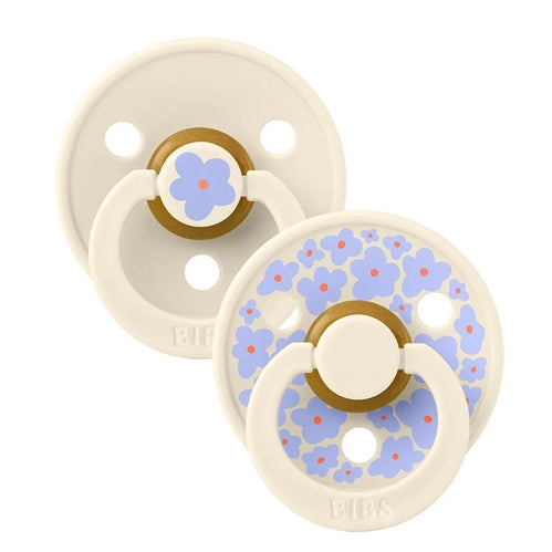 BIBS Dummies - Studio Collection - Natural Rubber - Jasmine Ivory Mix