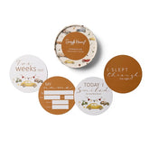 Vintage Cars &Bronze Reversible Milestone Cards