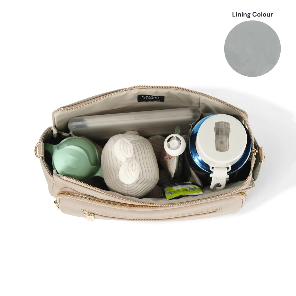 Multitasker Pram Caddy - Black Vegan