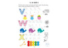 First Writing Sticker Book