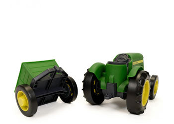 Green Toys John Deere Tractor & Board Book