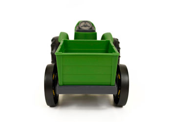 Green Toys John Deere Tractor & Board Book