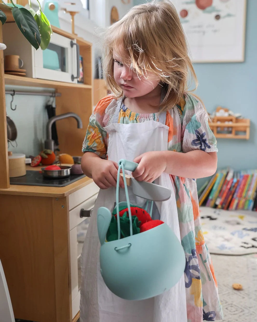 Easter Bunny Basket - Blush