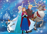 Disney Frozen Glittery Puzzle Snow