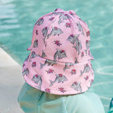Swim Legionnaire Flap Beach Hat - Dolphin