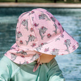 Swim Legionnaire Flap Beach Hat - Dolphin