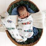 Little Racer Organic Muslin Wrap