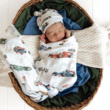 Little Racer Organic Muslin Wrap