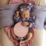 Swans and Rosa Reversible Milestone Cards