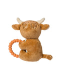 Mary Meyer Hetty Highland Cow Teether Rattle