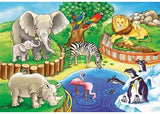 Animals in the Zoo Puzzle 2x12pc