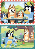 Bluey Family Time Puzzle 2x12 piece