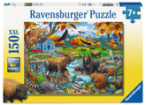 Wildlife Gathering Puzzle 150 piece