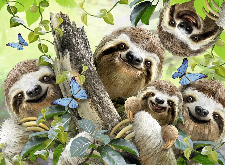 Sloth Selfie Puzzle - 500 piece