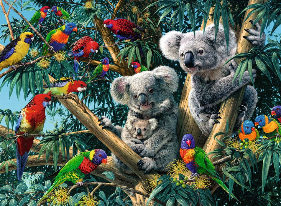 Koalas in a Tree Puzzle - 500 piece