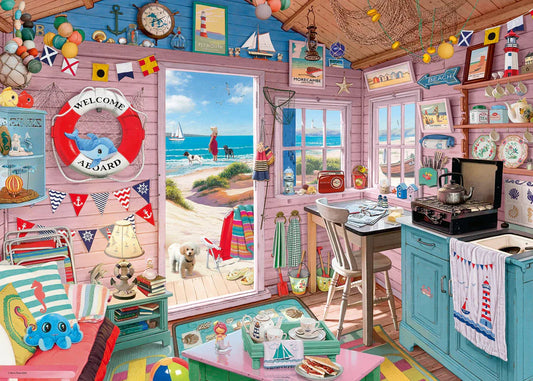 My Haven No.7 The Beach Hut Puzzle - 1000 piece