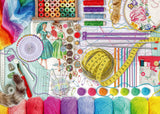 Needlework Station Puzzle - 500 piece Large Format