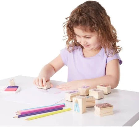 Wooden Stamp Set - PRINCESS