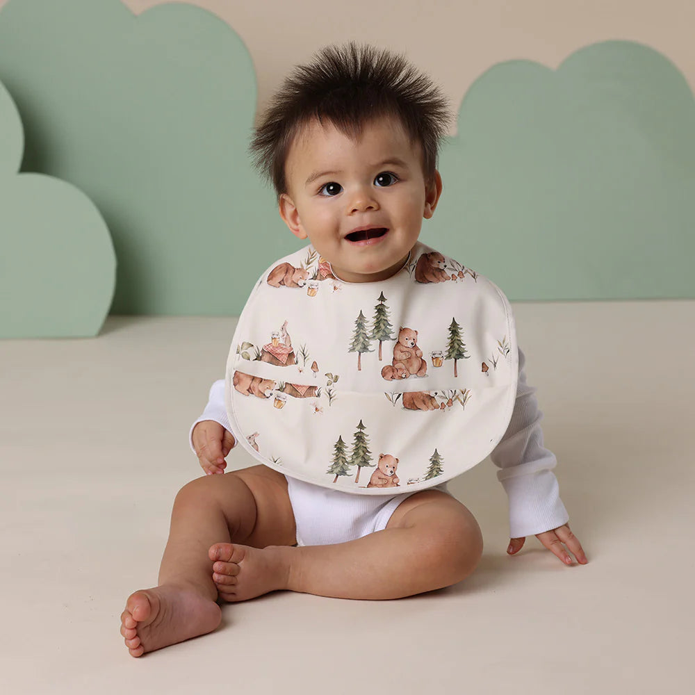 Bears Snuggle Bib