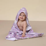 Swan Lake Organic Hooded Baby Towel
